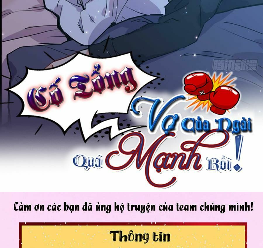 cố tổng, vợ của ngài quá mạnh rồi! chapter 36 - Next chapter 37