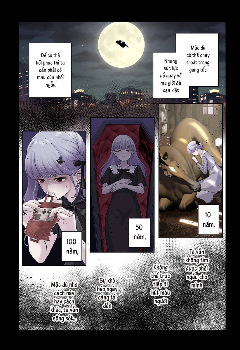 tình yêu vampire nặng tựa địa lôi chapter 1: lời cầu hôn khi lần đầu gặp mặt - Trang 1